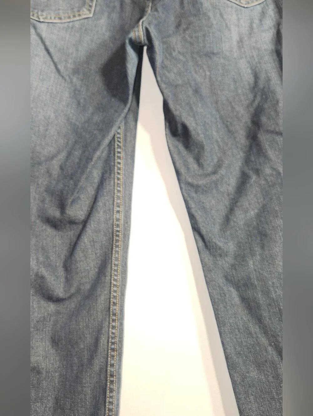 Men's Dark Blue Classic Straight Jeans Claiborne 36/30. Nice